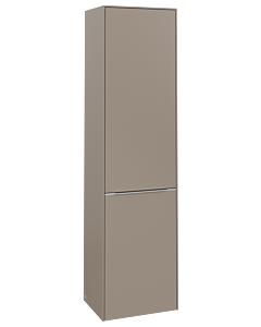 Villeroy und Boch Subway 3. 1930 cabinet C59300VM 40x171x36.2cm, hinge right / handle aluminum glossy, taupe