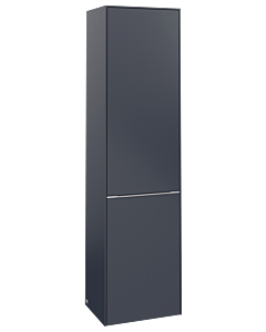 Villeroy und Boch Subway 3. 1930 cabinet C59300VQ 40x171x36.2cm, hinge right / handle aluminum glossy, marine blue
