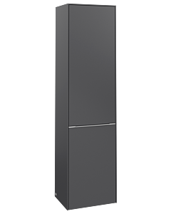 Villeroy und Boch Subway 3. 1930 cabinet C59300VR 40x171x36.2cm, hinge right / handle aluminum glossy, graphite