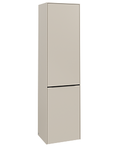 Villeroy und Boch Subway 3. 1930 cabinet C59301VN 40x171x36.2cm, hinge right / handle Volcano black, cashmere gray