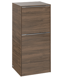 Villeroy und Boch Subway 3.0 Seitenschrank C59400VH 40x86x36,2cm, Schanier links/Griff Aluminium glänzend, arizona oak