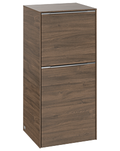 Villeroy und Boch Subway 3.0 Seitenschrank C59500VH 40x86x36,2cm, Schanier rechts/Griff Aluminium glänzend, arizona oak