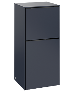 Villeroy und Boch Subway 3. 1930 side cabinet C59502VQ 40x86x36.2cm, hinge right / handle monochrome, marine blue