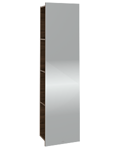 Villeroy und Boch Subway 3.0 Spiegelregal C59600VH 45x170x30cm, mit Regal links, arizona oak