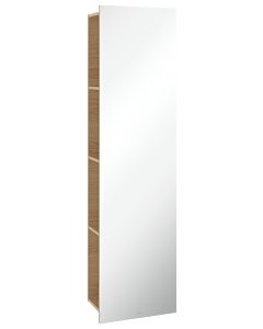 Villeroy und Boch Subway 3. 1930 mirror shelf C59600VJ 45x170x30cm, with shelf on the left, nordic oak