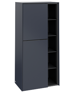 Villeroy und Boch Subway 3. 1930 center cabinet C59802VQ 57.4x120x36.2cm, hinge left / handle monochrome, marine blue