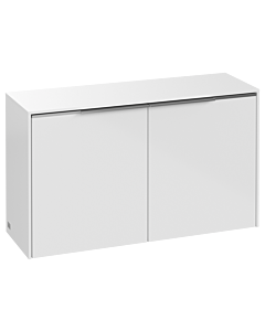 Villeroy und Boch Subway 3. 1930 sideboard C60000VE 80.5x42.3x25.6cm, handle aluminum glossy, brilliant white