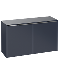Villeroy und Boch Subway 3. 1930 sideboard C60000VQ 80.5x42.3x25.6cm, handle aluminum glossy, marine blue