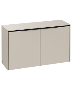Villeroy und Boch Subway 3. 1930 sideboard C60001VN 80.5x42.3x25.6cm, handle Volcano black, cashmere gray