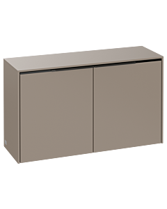 Villeroy und Boch Subway 3. 1930 sideboard C60002VM 80.5x42.3x25.6cm, handle monochrome, taupe