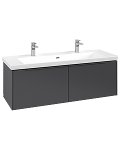 Villeroy und Boch Subway 3. 1930 C601L2VR 127,2x42,9x47,8cm, avec LED / poignée monochrome, graphite