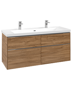 Villeroy und Boch Subway 3. 1930 C602L0RH 127,2x57,6x47,8cm, avec LED / poignée aluminium brillant, chêne kansas