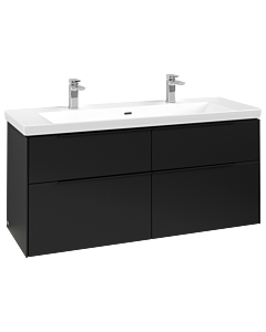 Villeroy und Boch Subway 3. 1930 C602L1VL 127,2x57,6x47,8cm, avec LED / poignée Volcano black, Volcano black