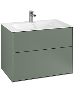 Villeroy und Boch Finion meuble sous-vasque F01000GM 79,6x59,1x49,8cm, Olive Matt Lacquer