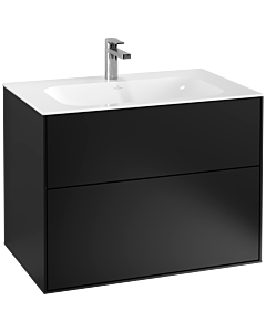 Villeroy & Boch Finion Unterschrank F01000PD 79,6x59,1x49,8cm, Black matt lacquer