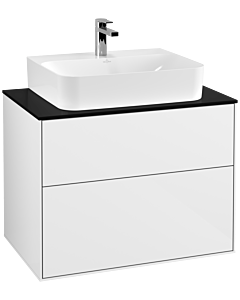 Villeroy & Boch Finion Unterschrank F09200GF 80x60,3x50,1cm, Glossy White Lacquer