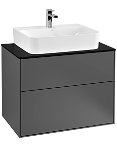 Villeroy & Boch Finion Unterschrank F09200GK 80x60,3x50,1cm, Anthracite Matt