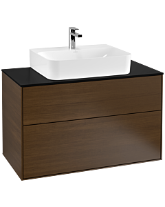 Villeroy & Boch Finion Unterschrank F10200GN 100x60,3x50,1cm, Walnut Veneer