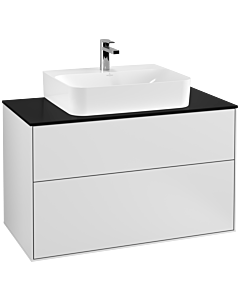 Villeroy & Boch Finion Unterschrank F10200MT 100x60,3x50,1cm, White Matt Lacquer
