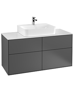 Villeroy & Boch Finion Unterschrank F13100GK 120x60,3cm, Anthracite Matt