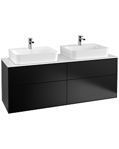 Villeroy & Boch Finion Unterschrank F18100PD 160x60,3cm, Black Matt Lacquer