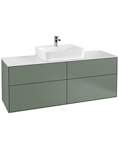Villeroy und Boch Finion Villeroy und Boch Finion F19100GM 160x60.3cm, cover plate white matt, Olive Matt Lacquer