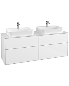 Villeroy und Boch Finion Villeroy und Boch Finion F43100GF 160x60.3cm, cover plate white matt, glossy white lacquer