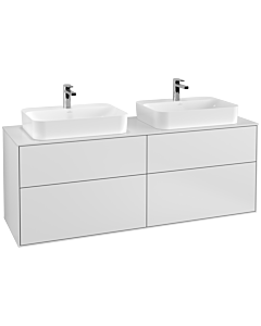 Villeroy und Boch Finion Villeroy und Boch Finion F43100MT 160x60.3cm, cover plate white matt, white matt lacquer