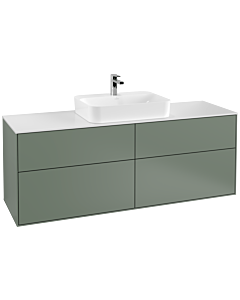 Villeroy und Boch Finion Villeroy und Boch Finion F44100GM 160x60.3cm, cover plate white matt, Olive Matt Lacquer