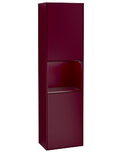 Villeroy und Boch Finion Hochschrank F470HBHB 41,8x151,6x27cm, rechts, Regal Peony Matt Lacquer, Peony Matt
