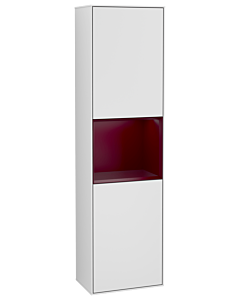 Villeroy und Boch Finion cabinet F470HBMT 41.8x151.6x27cm, right, shelf Peony Matt Lacquer, White matt lacquer