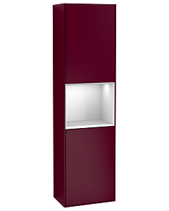Villeroy und Boch armoire Finion Villeroy und Boch F470MTHB 41.8x151.6x27cm, droite, étagère laqué blanc mat, Peony Matt