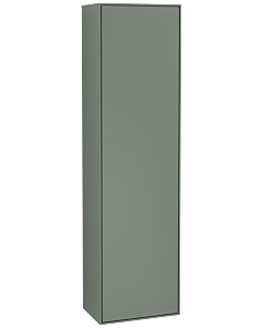 Villeroy und Boch Finion cabinet F49000GM 41.8x151.6x27cm, hinged right, Olive Matt Lacquer