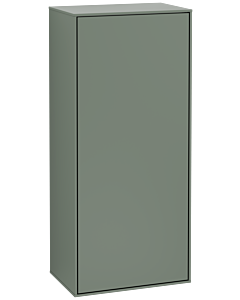 Villeroy und Boch Armoire latérale Finion F57000GM 41.8x93.6x27cm, articulée à droite, Olive Matt Lacquer