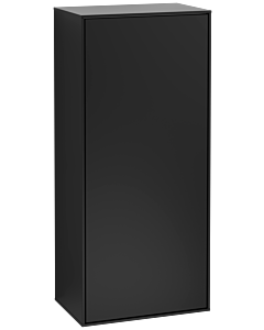 Villeroy & Boch Finion Seitenschrank F57000PD 41,8x93,6x27cm, Black Matt Lacquer