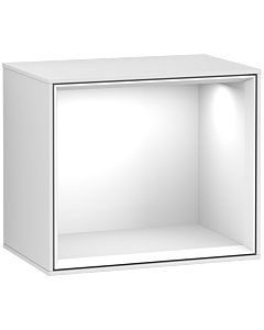 Villeroy und Boch Finion module F580GFMT 41.8x35.6x27cm, shelf Glossy White , white matt lacquer