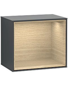 Villeroy und Boch module d&#39; Finion F580PCHG 41.8x35.6x27cm, étagère Oak Veneer , Midnight Blue Matt Lacquer