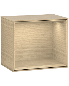 Villeroy und Boch Finion module F580PCPC 41.8x35.6x27cm, shelf Oak Veneer , Oak Veneer