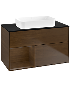 Villeroy und Boch Finion Villeroy und Boch Finion F652GNGN 100x60.3x50.1cm, shelf left Walnut veneer, Walnut veneer