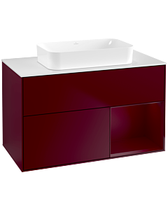 Villeroy und Boch Finion Villeroy und Boch Finion F661HBHB 100x60.3x50.1cm, shelf on the right Peony , Peony Matt