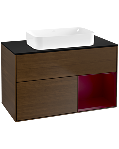 Villeroy und Boch Finion Villeroy und Boch Finion F662HBGN 100x60.3x50.1cm, shelf on the right Peony , Peony veneer