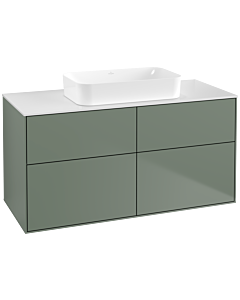 Villeroy und Boch Finion Villeroy und Boch F67100GM 120x60.3x50.1cm, verre White Matt , Olive Matt Lacquer