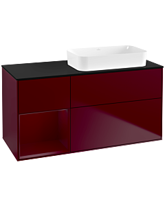 Villeroy und Boch Finion Villeroy und Boch Finion F682HBHB 120x60.3x50.1cm, shelf left Peony , Peony Matt