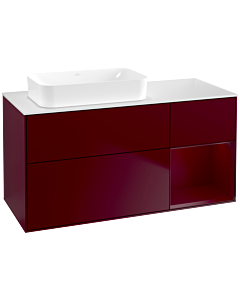 Villeroy und Boch Finion Villeroy und Boch Finion F691HBHB 120x60.3x50.1cm, shelf on the right Peony , Peony Matt