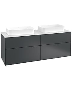 Villeroy und Boch Finion Villeroy und Boch Finion F72100HG 160x60.3x50.1cm, Glass White Matt , Midnight Blue Matt Lacquer