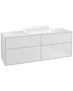 Villeroy und Boch Finion Villeroy und Boch F73100MT 160x60.3x50.1cm, verre White Matt , laqué blanc mat