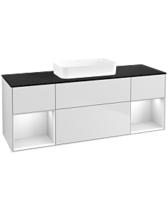 Villeroy und Boch Finion Villeroy und Boch Finion F742MTMT 160x60.3x50.1cm, shelves white matt lacquer, white matt lacquer