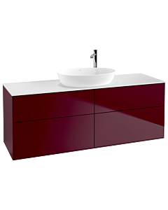 Villeroy und Boch Finion Villeroy und Boch F97100HB 160x60,3cm, plaque de finition blanc mat, Peony Matt