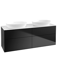 Villeroy und Boch Finion Villeroy und Boch Finion FA8100PD 160x60.3cm, cover plate white matt, black matt lacquer