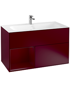 Villeroy und Boch Finion Villeroy und Boch Finion G030HBHB 99.6x59.1cm, wall lighting, shelf on the left Peony , Peony Matt